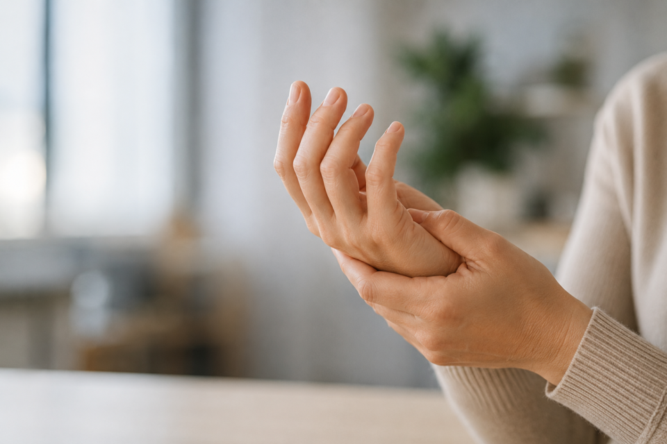 Kramp i fingrarna – orsaker, behandling och ergonomiska råd